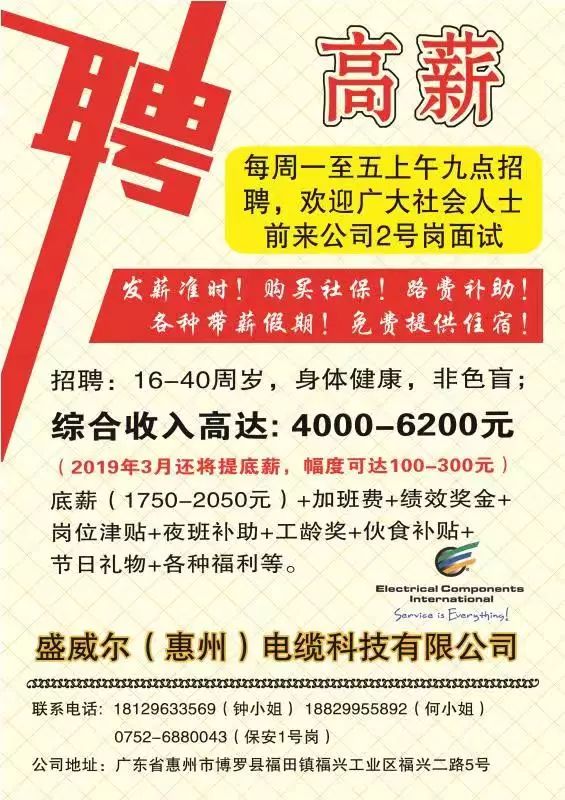 向陽川鎮最新招聘信息匯總